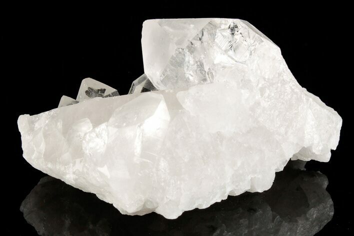 Clear Quartz Crystal Cluster - Brazil #203747